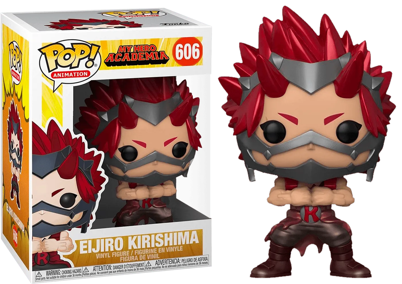 FUN36224 My Hero Academia - Kirishima Metallic US Exclusive Pop! Vinyl [RS] - Funko - Titan Pop Culture