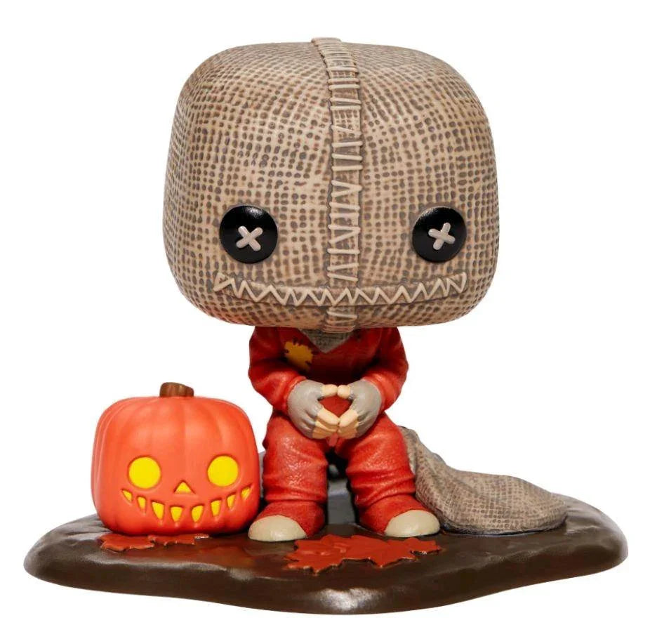 FUN36417 Trick 'R Treat - Sam with Pumpkin & Sack US Exclusive Pop! Deluxe [RS] - Funko - Titan Pop Culture