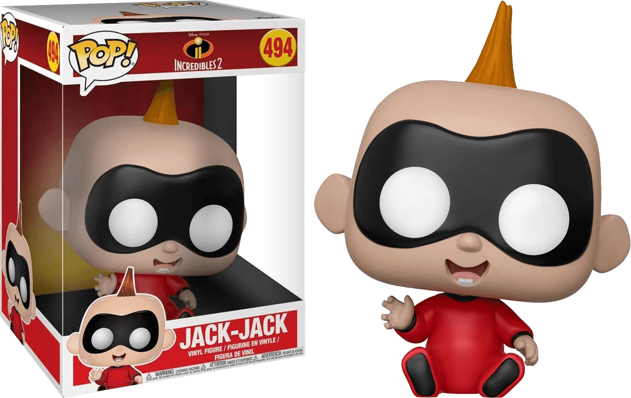 FUN36639 Incredibles 2 - Jack-Jack US Exclusive 10" Pop! Vinyl - Funko - Titan Pop Culture