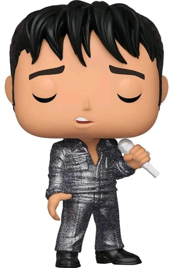FUN36650 Elvis - 68 Comeback Special Diamond Glitter US Exclusive Pop! Vinyl [RS] - Funko - Titan Pop Culture