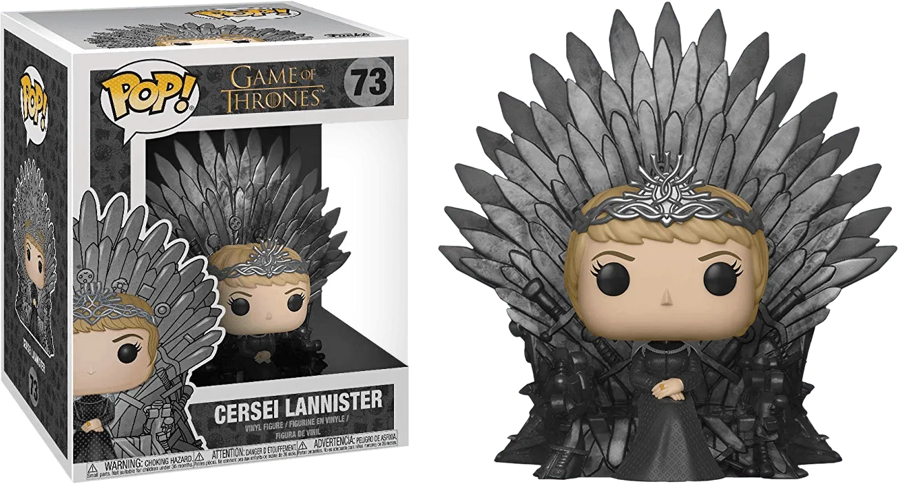 FUN37796 Game of Thrones - Cersei on Iron Throne Pop! Deluxe - Funko - Titan Pop Culture
