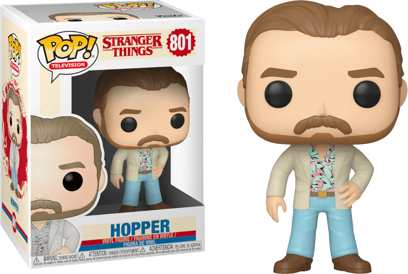 FUN38484 Stranger Things - Hopper Date Night Pop! Vinyl - Funko - Titan Pop Culture