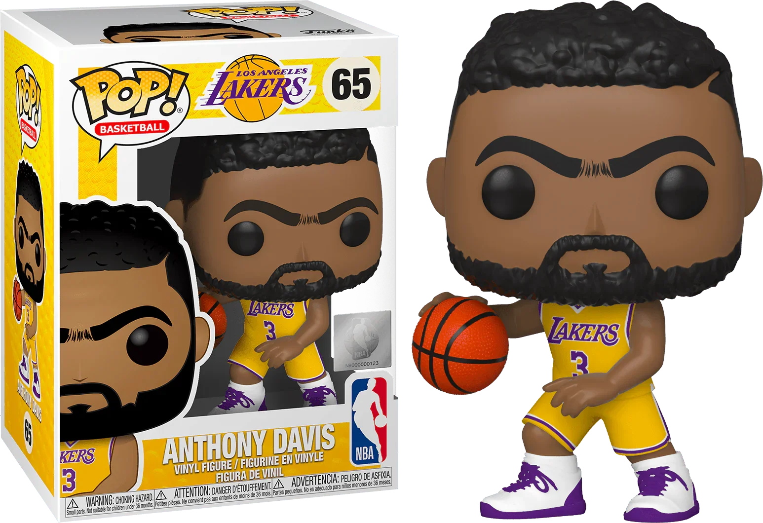 FUN46548 NBA: Lakers - Anthony Davis Pop! Vinyl - Funko - Titan Pop Culture