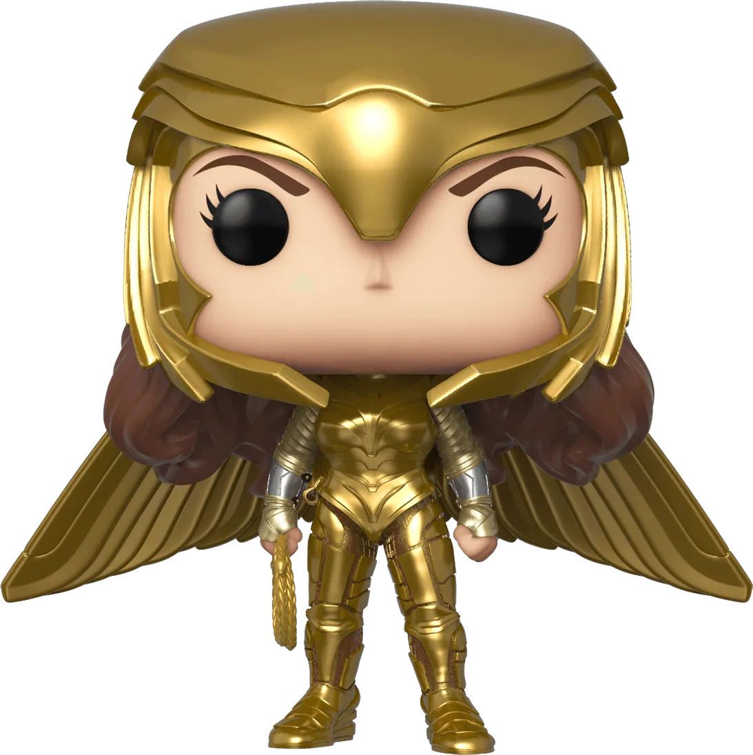 FUN46661 Wonder Woman: 1984 - Wonder Woman Gold Wide Wing Pose US Exclusive Pop! Vinyl [RS] - Funko - Titan Pop Culture