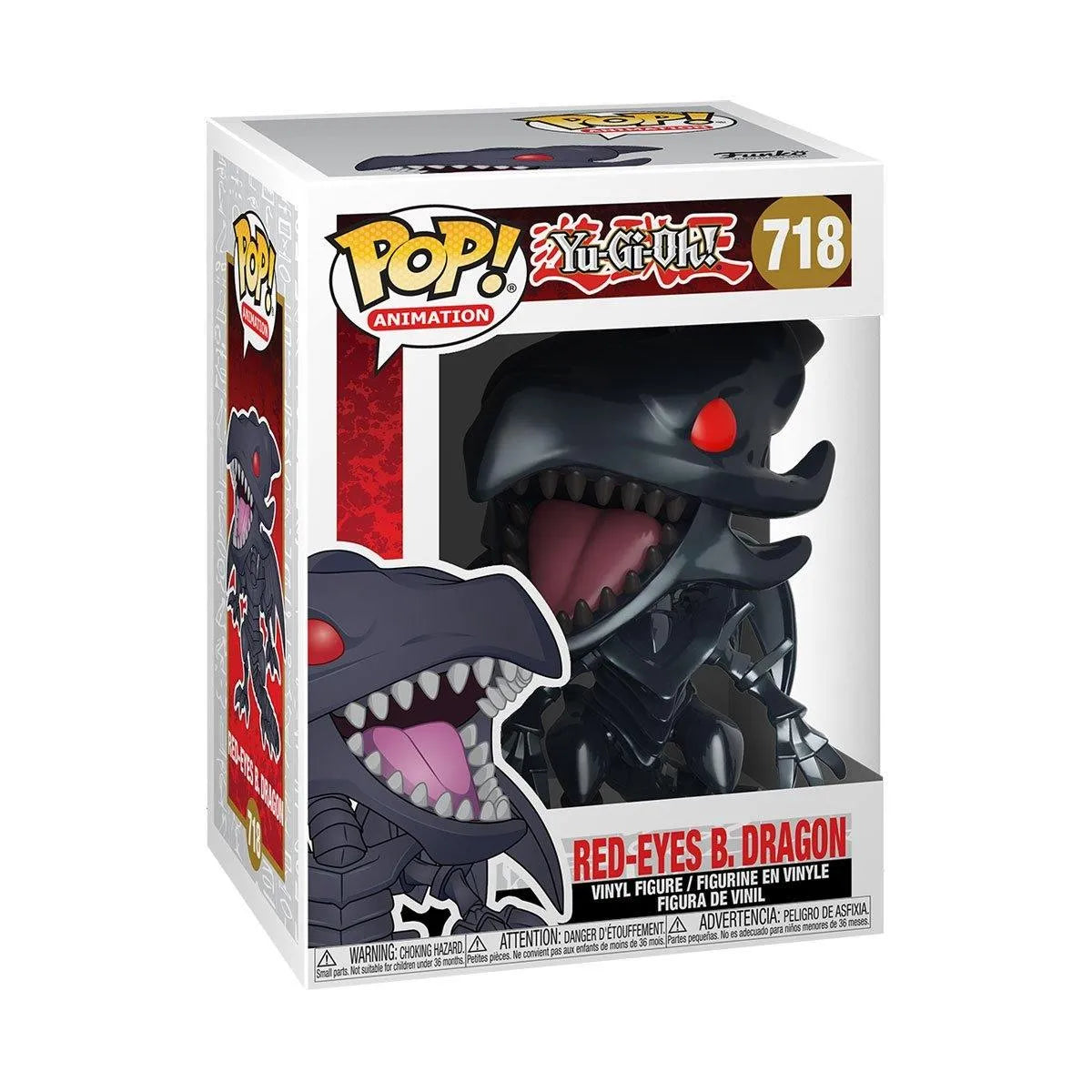 FUN46925 Yu-Gi-Oh! - Red-Eyes Black Dragon Pop! Vinyl - Funko - Titan Pop Culture
