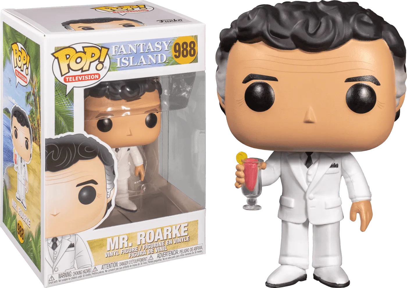 FUN47171 Fantasy Island - Mr Roarke Pop! Vinyl - Funko - Titan Pop Culture