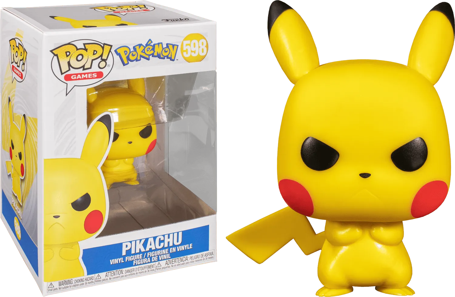 FUN48401 Pokemon - Pikachu Grumpy Pop! Vinyl [RS] - Funko - Titan Pop Culture
