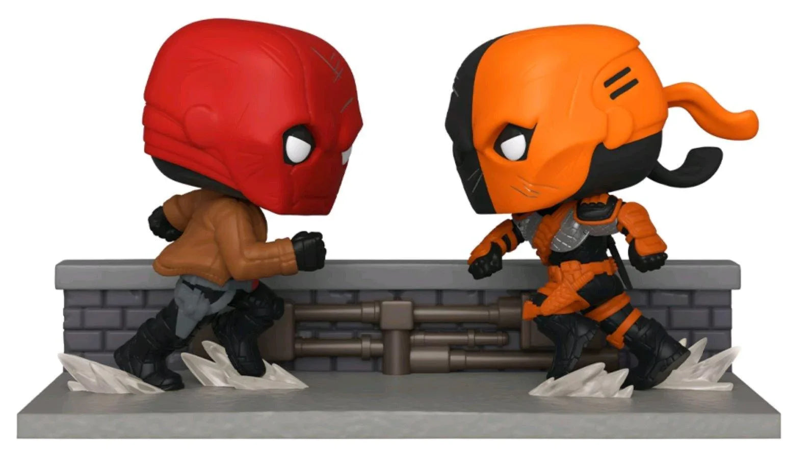 FUN48886 DC Comics - Red Hood vs Deathstroke Comic Moment US Exclusive Pop! Vinyl - Funko - Titan Pop Culture