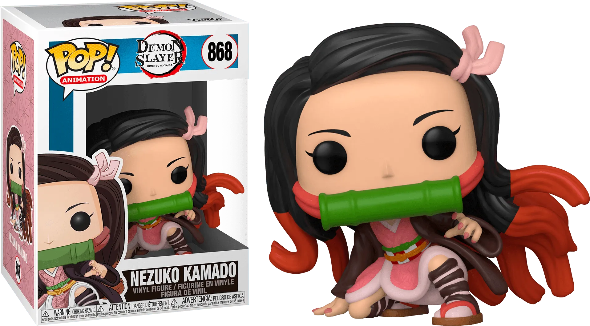 FUN49013 Demon Slayer - Nezuko Kamado Pop! Vinyl - Funko - Titan Pop Culture