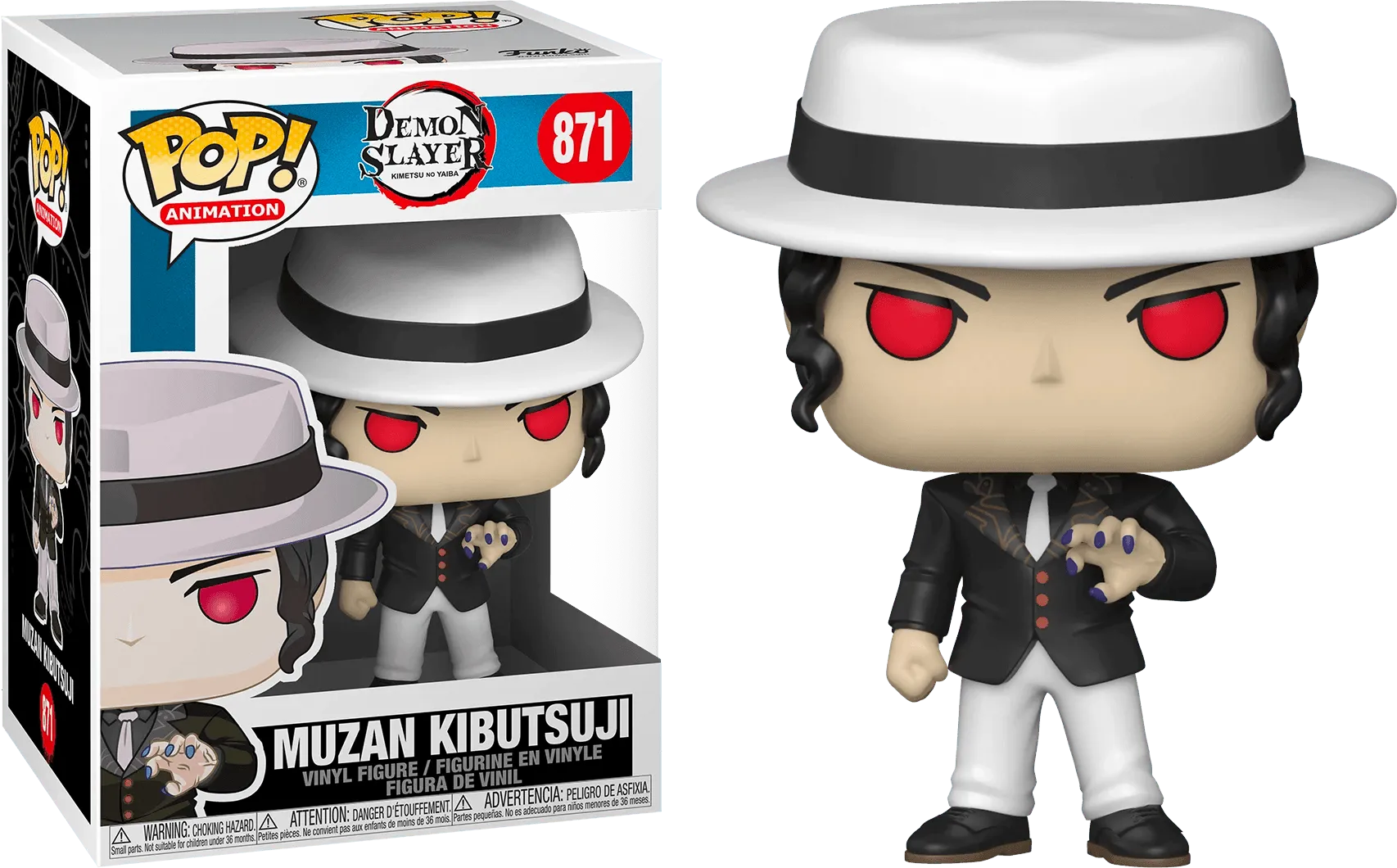 FUN49014 Demon Slayer - Muzan Kibutsuji Pop! Vinyl - Funko - Titan Pop Culture