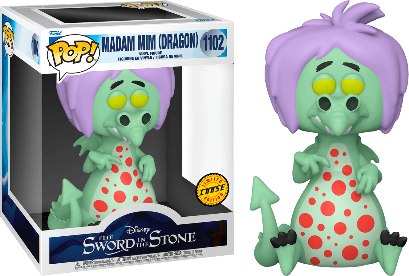 FUN49160 The Sword in the Stone - Mim as Dragon (with chase) 6" Pop! Vinyl - Funko - Titan Pop Culture