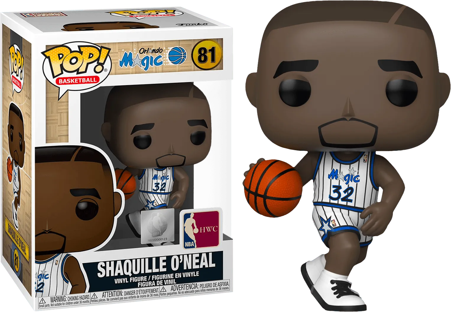 FUN49304 NBA Legends - Shaquille O'Neal (Magic Home) Pop! Vinyl - Funko TBA - Titan Pop Culture