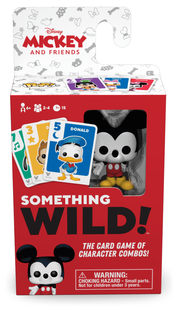 FUN49355 Mickey Mouse - Something Wild Card Game - Funko - Titan Pop Culture