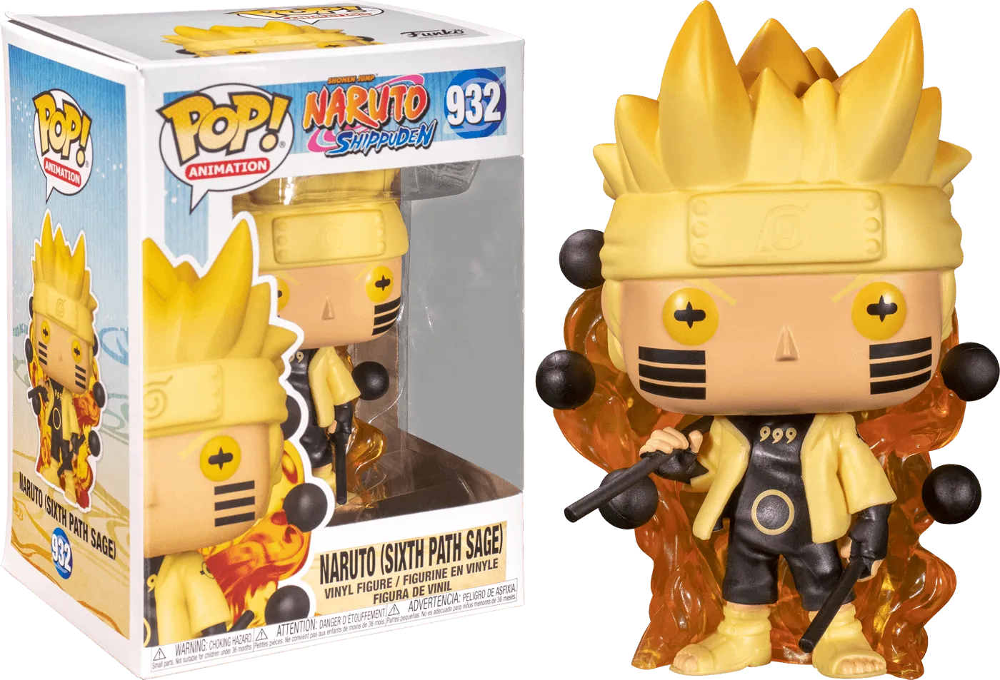 FUN49801 Naruto: Shippuden - Naruto Six Path Sage Pop! Vinyl - Funko - Titan Pop Culture