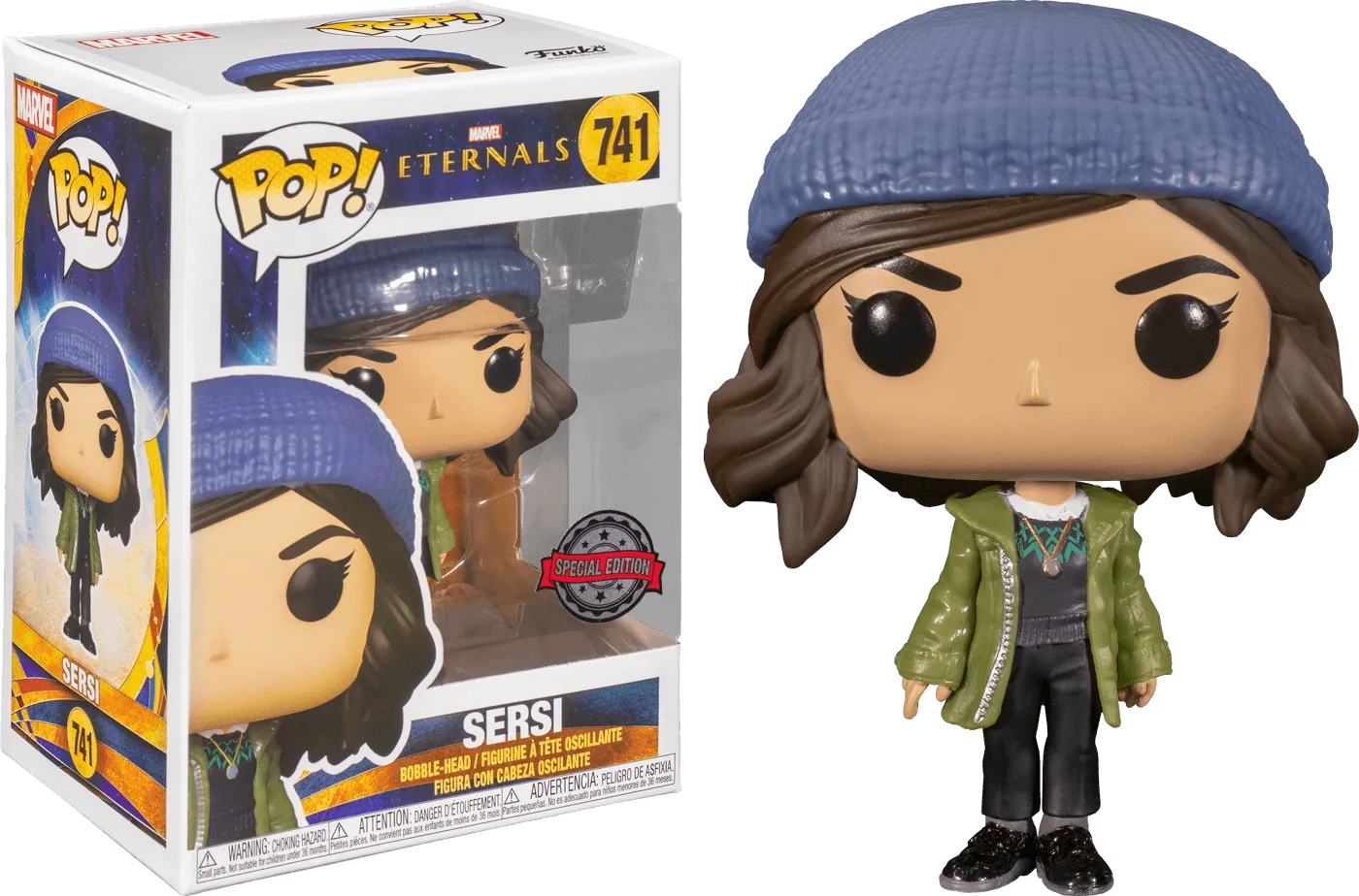 FUN50115 Eternals - Sersi in Druig Compound Outfit US Exclusive Pop! Vinyl [RS] - Funko - Titan Pop Culture