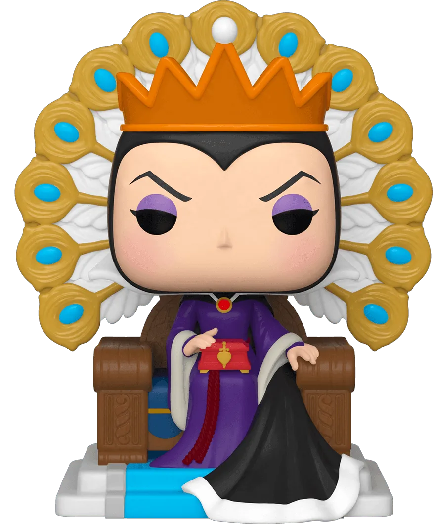 FUN50270 Disney Villains - Evil Queen on Throne Pop! Deluxe - Funko - Titan Pop Culture