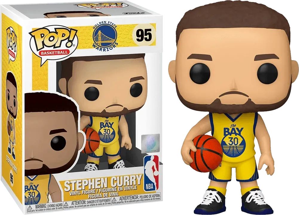 FUN51015 NBA: Warriors - Steph Curry (alternate) Pop! Vinyl - Funko - Titan Pop Culture