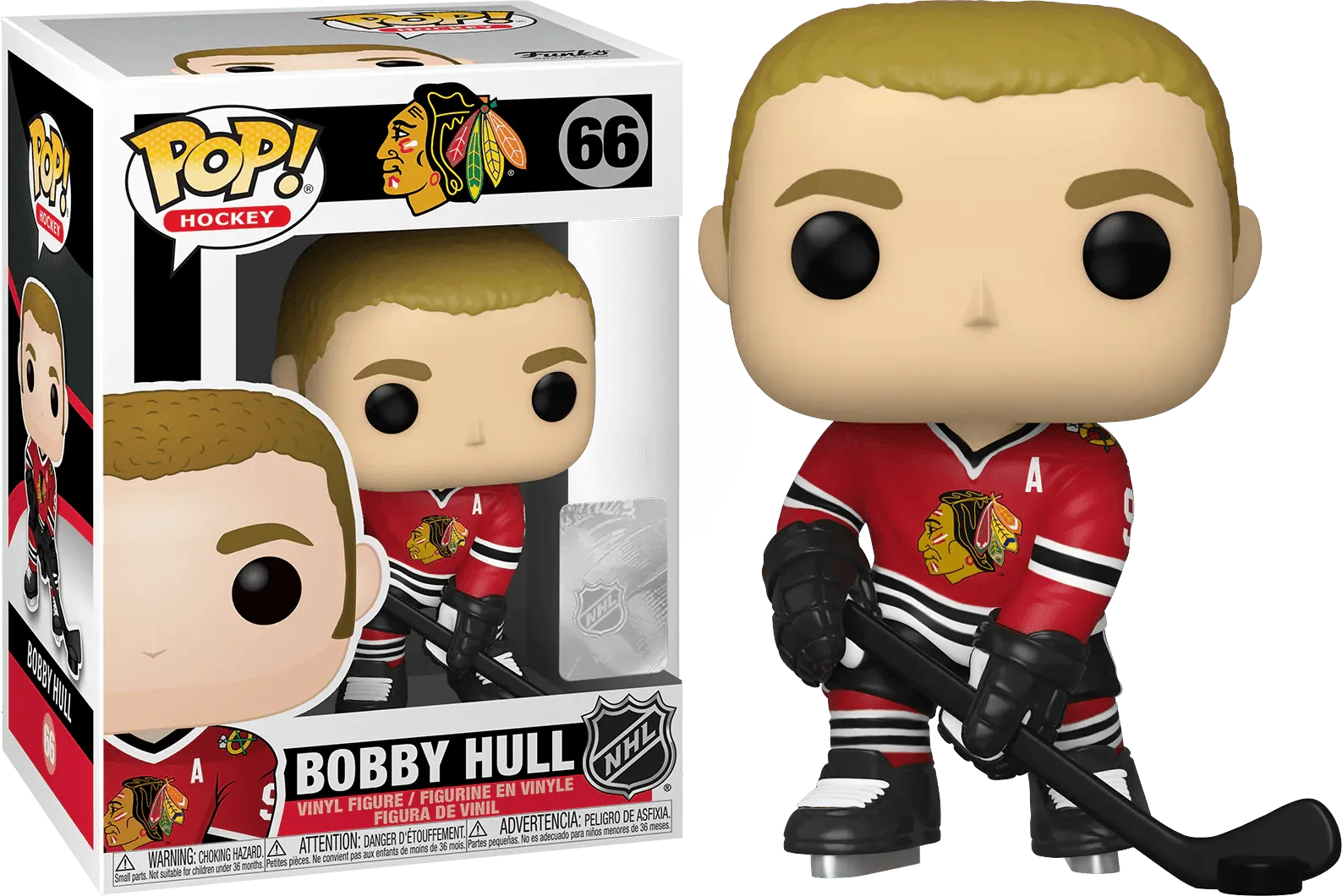 FUN51018 NHL: Legends Bobby Hull (Blackhawks) Pop! Vinyl - Funko - Titan Pop Culture