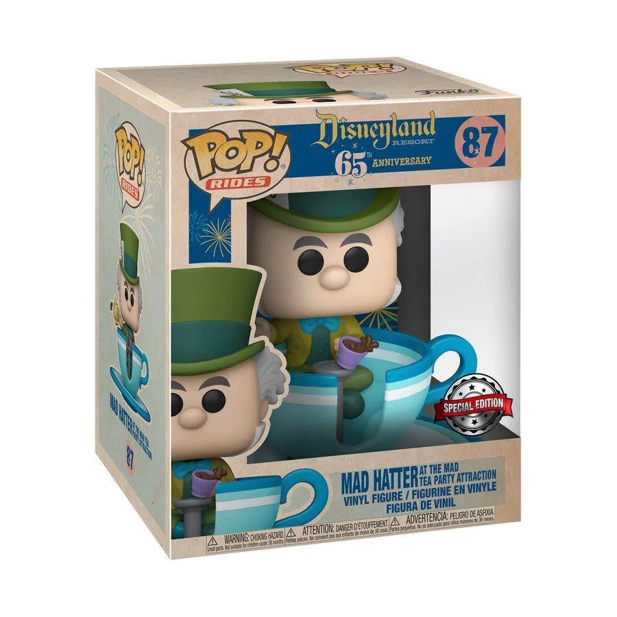 FUN51518 Disneyland 65th Anniversary - Mad Hatter Teacup US Exclusive Pop! Ride [RS] - Funko - Titan Pop Culture