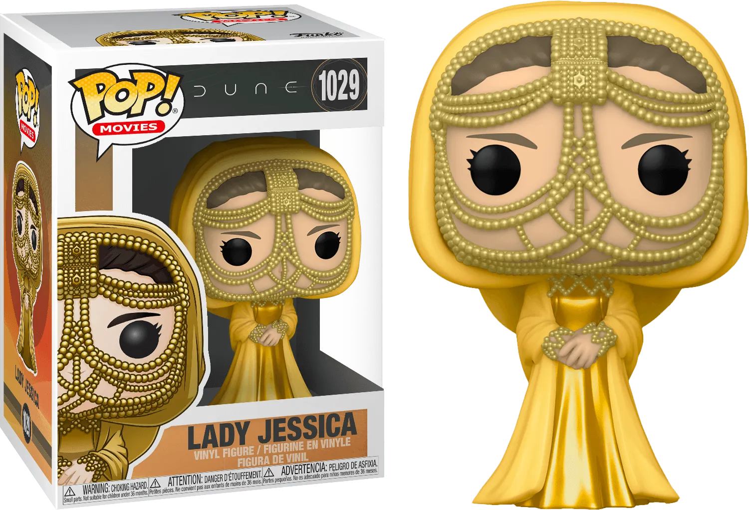 FUN51607 Dune (2020) - Lady Jessica Gold Pop! Vinyl - Funko - Titan Pop Culture