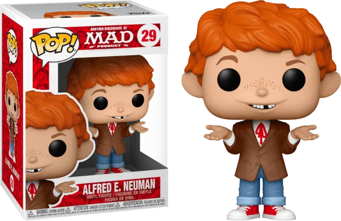 FUN52004 Mad TV - Alfred E Neuman (with chase) Pop! Vinyl - Funko - Titan Pop Culture