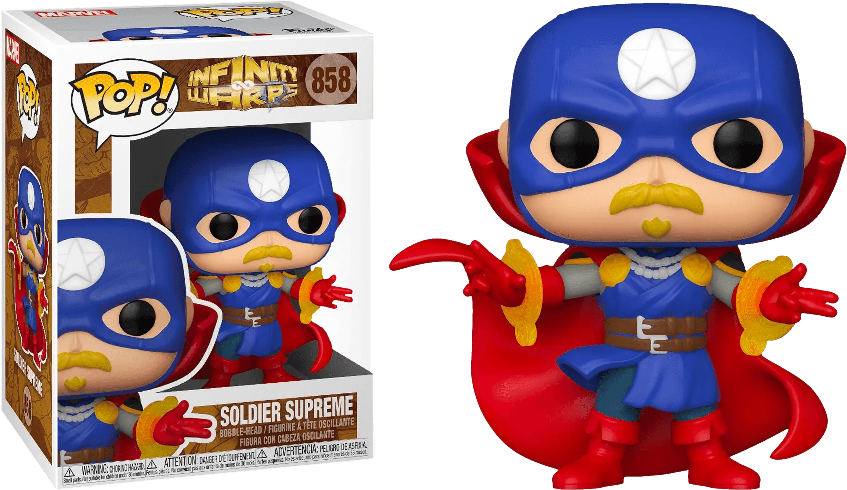 FUN52006 Infinity Warps - Soldier Supreme Pop! Vinyl - Funko - Titan Pop Culture