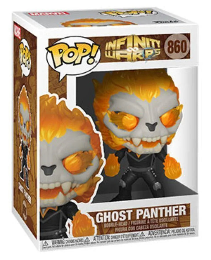 FUN52008 Infinity Warps - Ghost Panther Pop! Vinyl - Funko - Titan Pop Culture
