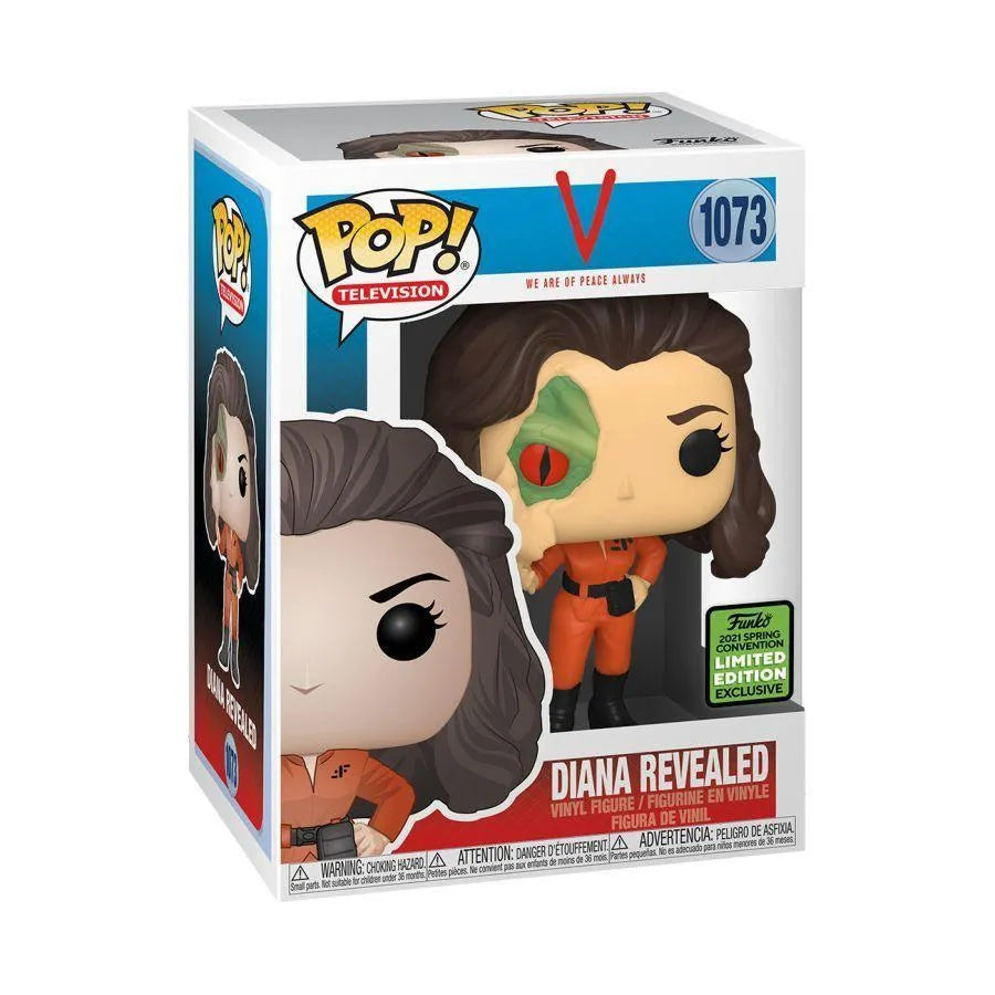 FUN52031 V - Diana Lizard Face ECCC 2021 US Exclusive Pop! Vinyl [RS] - Funko - Titan Pop Culture