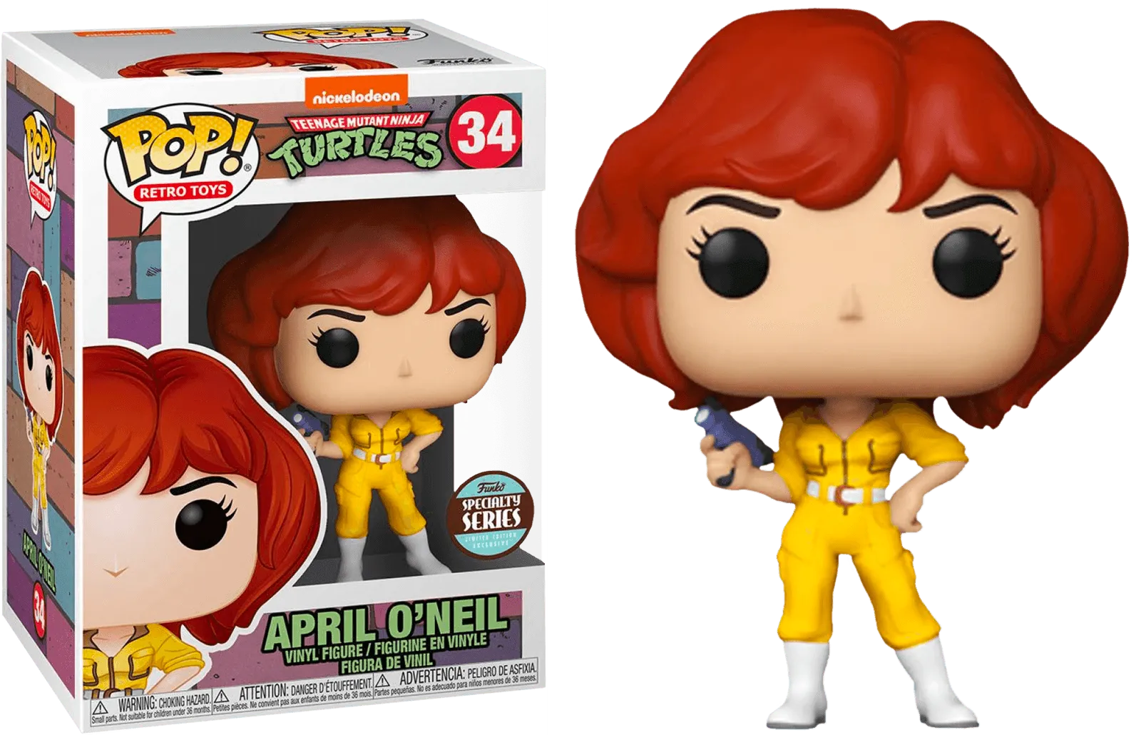 FUN52357 Teenage Mutant Ninja Turtles (1990) - April O'Neil Pop! Vinyl - Funko - Titan Pop Culture
