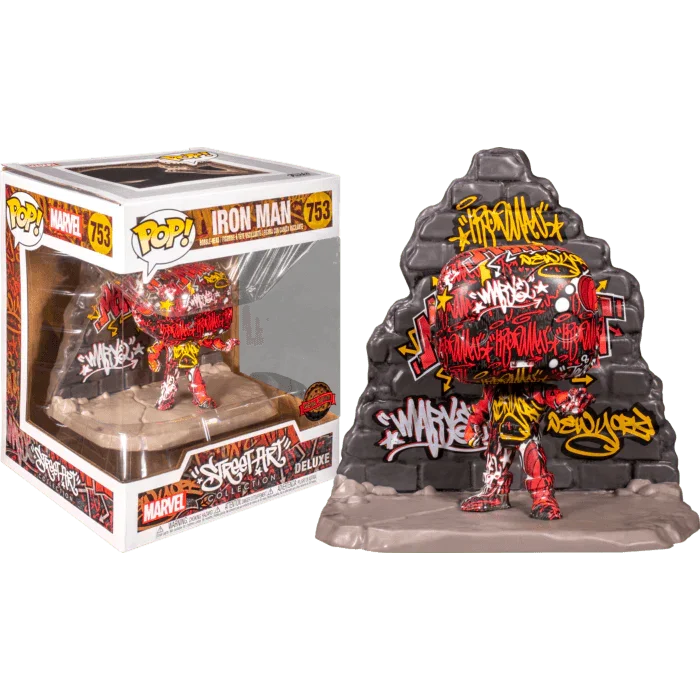 FUN52710 Iron Man - Graffiti Deco Pop! Deluxe - Funko - Titan Pop Culture