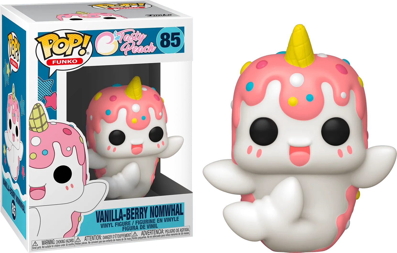 FUN52884 Tasty Peach - Nomwhal Pop! Vinyl - Funko - Titan Pop Culture
