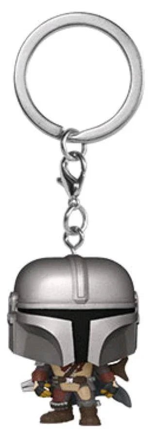 FUN53045 Star Wars: The Mandalorian - Mandalorian Pocket Pop! Keychain - Funko - Titan Pop Culture