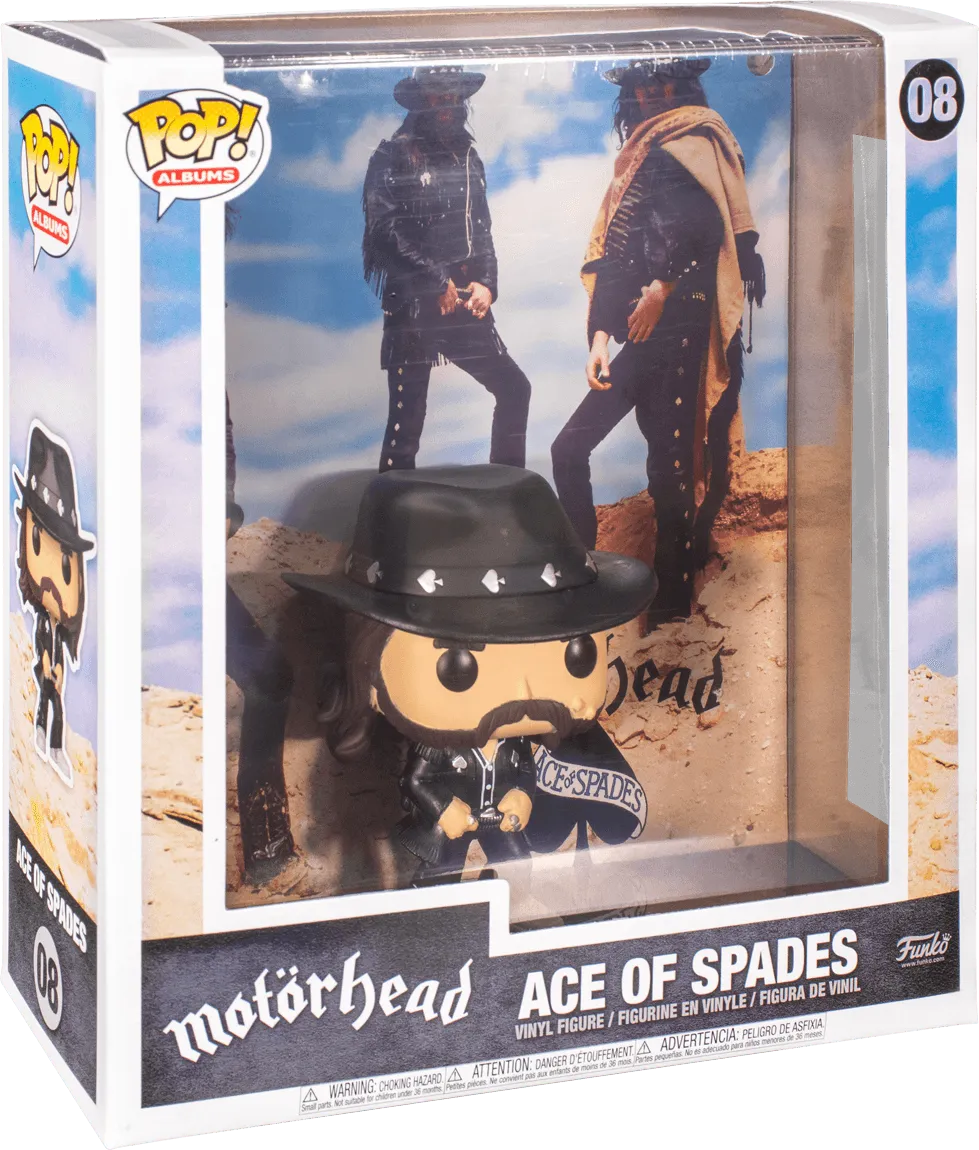 FUN53082 Motorhead - Ace of Spades Pop! Album - Funko - Titan Pop Culture