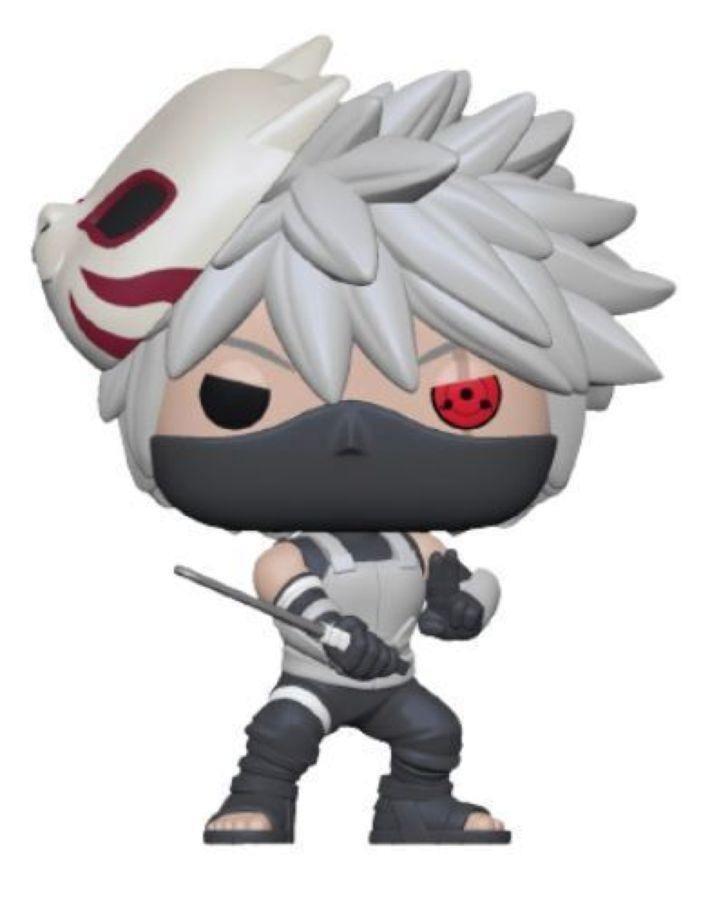 FUN53697CASE Naruto: Shippuden - Anbu Kakashi US Exclusive Pop! Vinyl - Chase Case - Funko - Titan Pop Culture