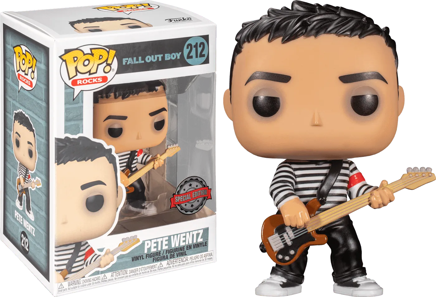 FUN53790 Fall Out Boy - Pete in Sweater US Exclusive Pop! Vinyl [RS] - Funko - Titan Pop Culture