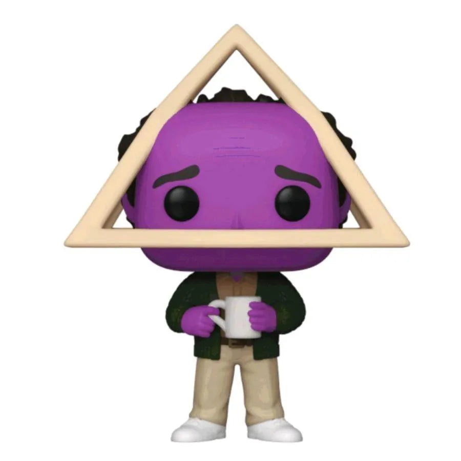 FUN54003 Seinfeld - George Holistic with Purple Face US Exclusive Pop! Vinyl [RS] - Funko - Titan Pop Culture