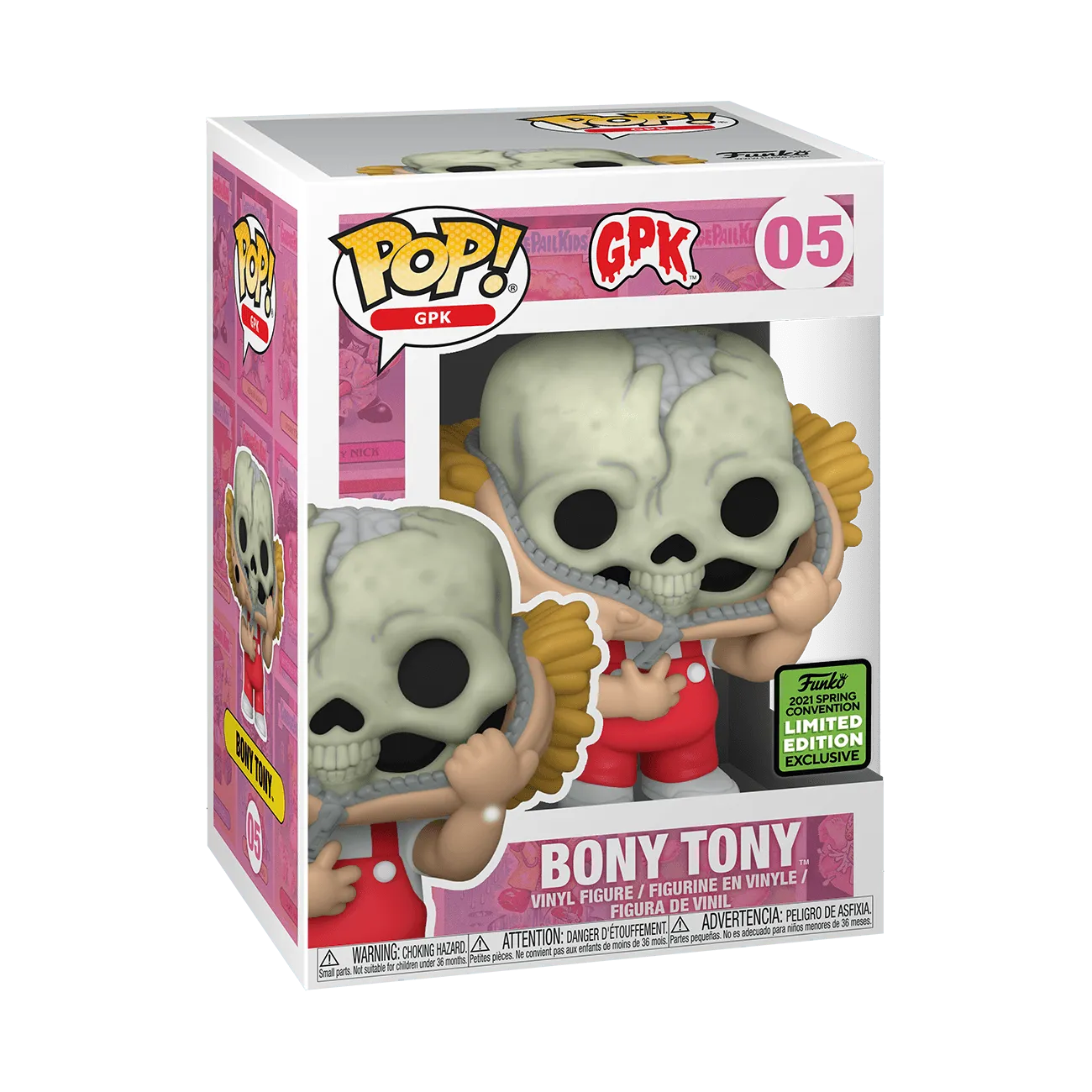 FUN54268 Garbage Pail Kids - Bony Tony ECCC 2021 US Exclusive Pop! Vinyl [RS] - Funko - Titan Pop Culture