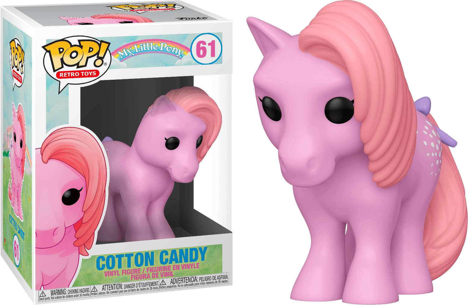 FUN54303 My Little Pony - Cotton Candy Pop! Vinyl - Funko - Titan Pop Culture