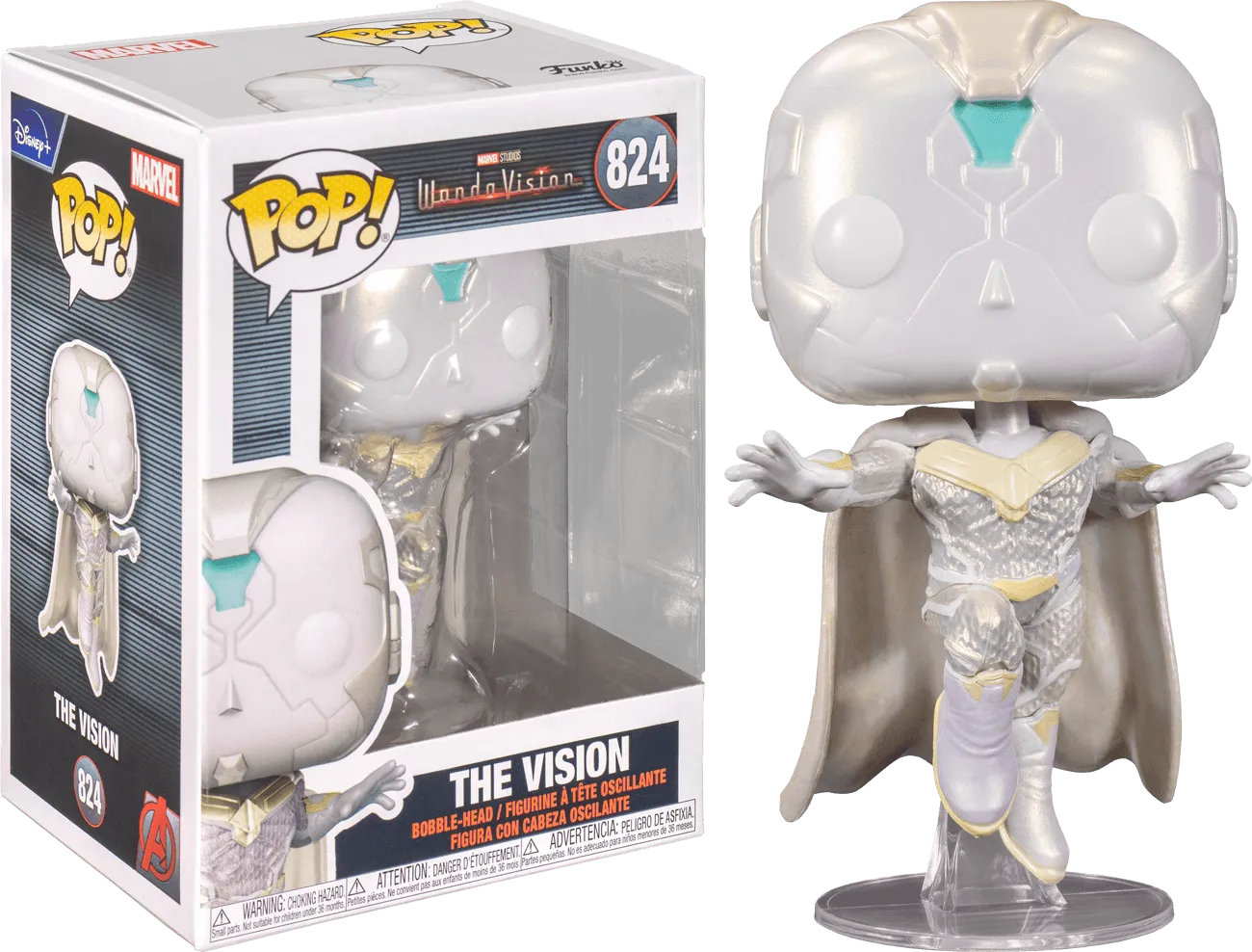 FUN54324 WandaVision - The Vision Pop! Vinyl - Funko - Titan Pop Culture