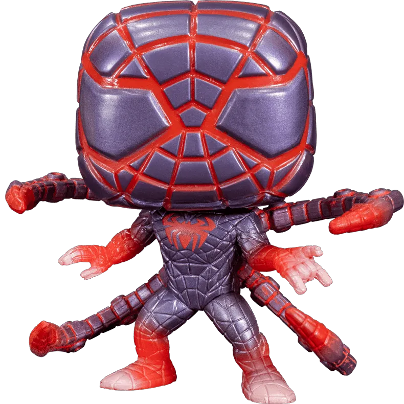 FUN54436 Marvel's Spider-Man: Miles Morales - Programmable Matter Suit Glow US Exclusive Pop! Vinyl [RS] - Funko - Titan Pop Culture