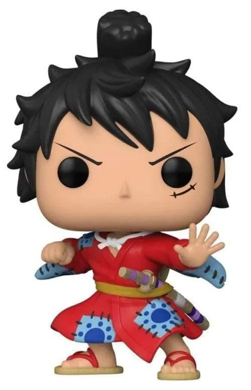 FUN54532 One Piece - Luffy in Kimono Metallic US Exclusive Pop! Vinyl [RS] - Funko - Titan Pop Culture