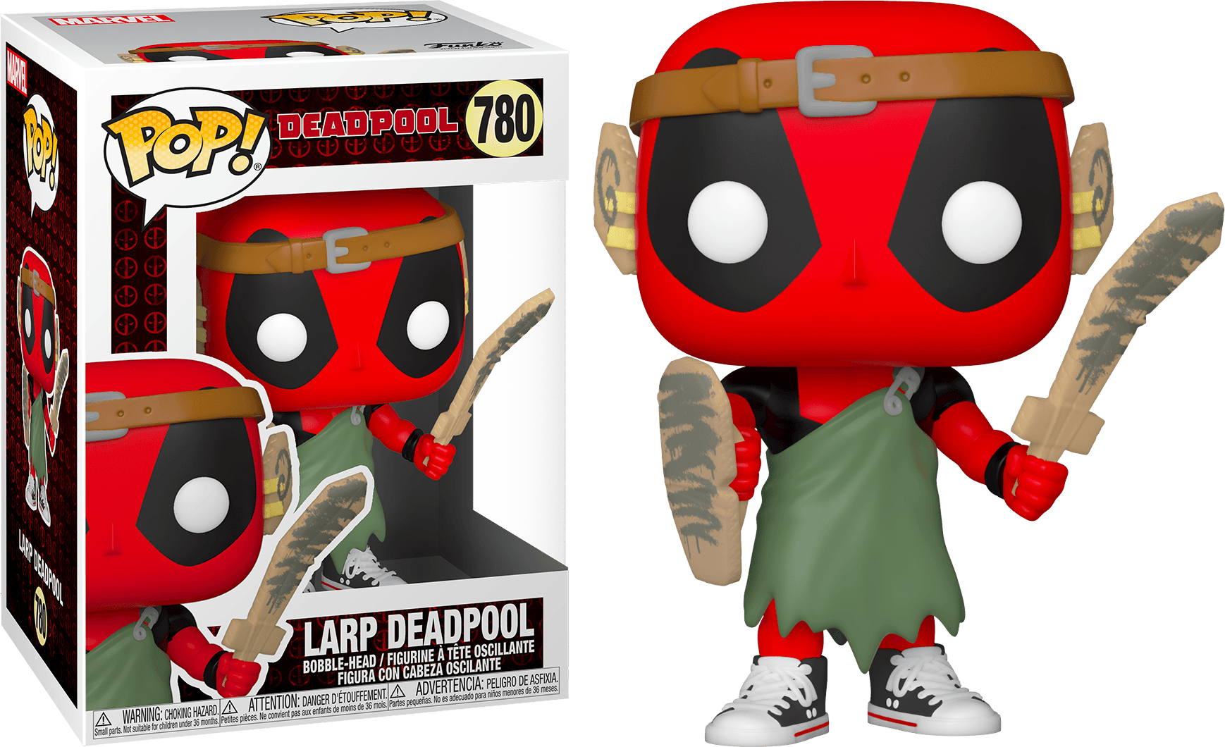 FUN54690 Deadpool - LARP Deadpool 30th Anniversary Pop! Vinyl - Funko - Titan Pop Culture