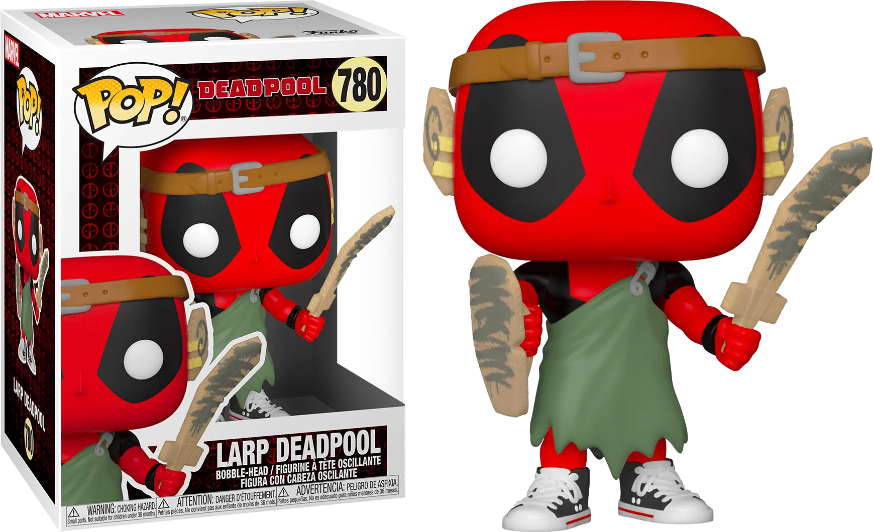 FUN54690 Deadpool - LARP Deadpool 30th Anniversary Pop! Vinyl - Funko - Titan Pop Culture