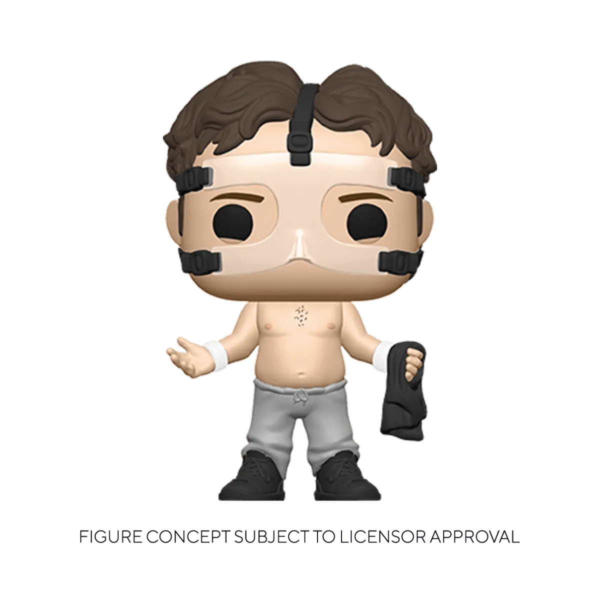 FUN55048 The Office - Basketball Dwight (with chase) US Exclusive Pop! Vinyl [RS] - Funko - Titan Pop Culture