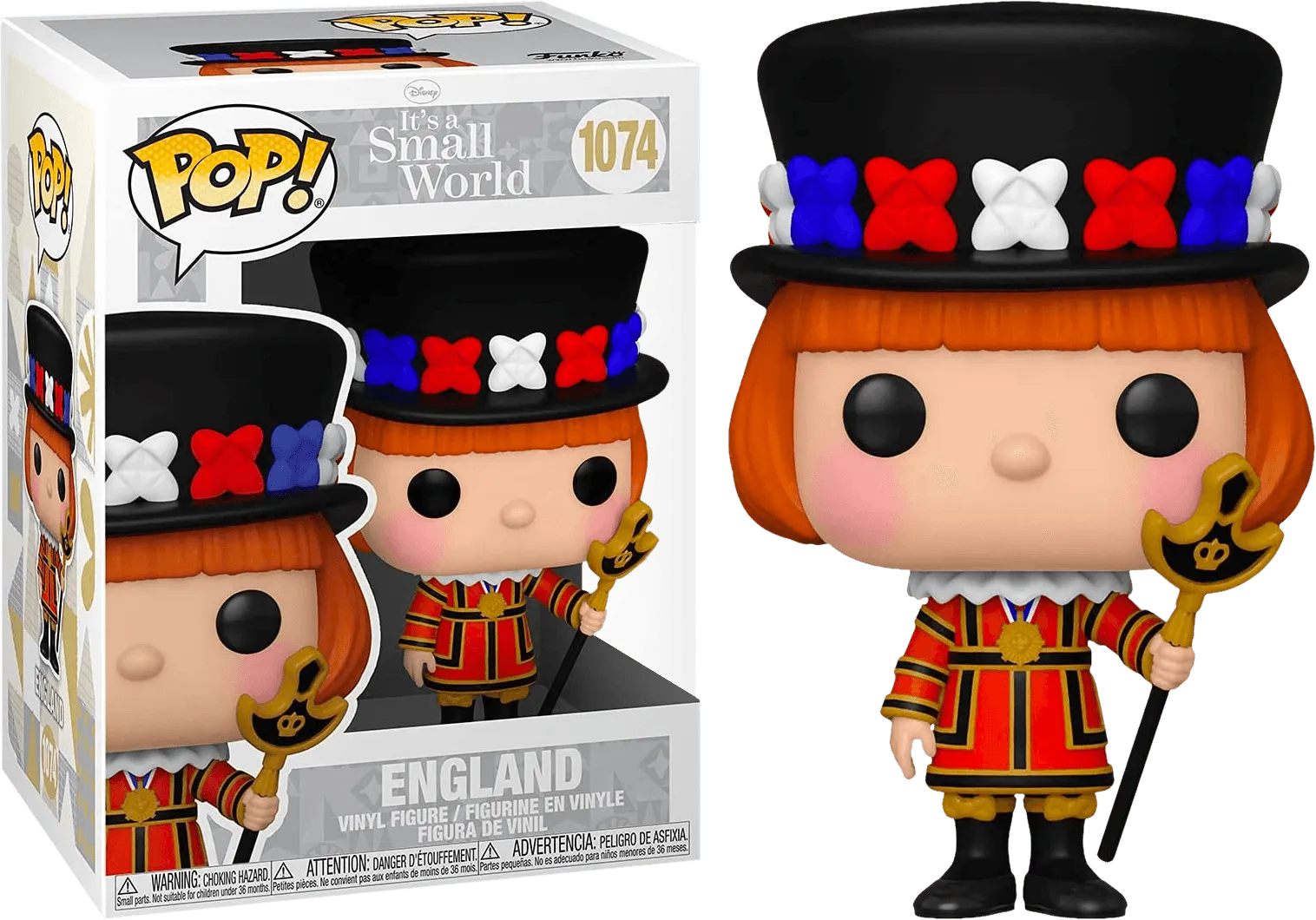 FUN55256 Disney - It's A Small World England Pop! Vinyl - Funko - Titan Pop Culture