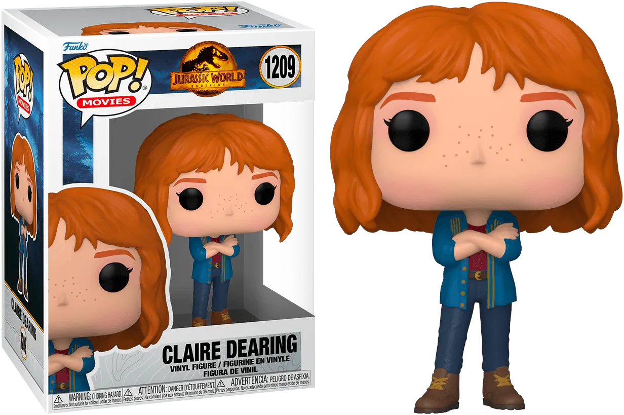 FUN55296 Jurassic World 3: Dominion - Claire Dearing Pop! Vinyl - Funko - Titan Pop Culture