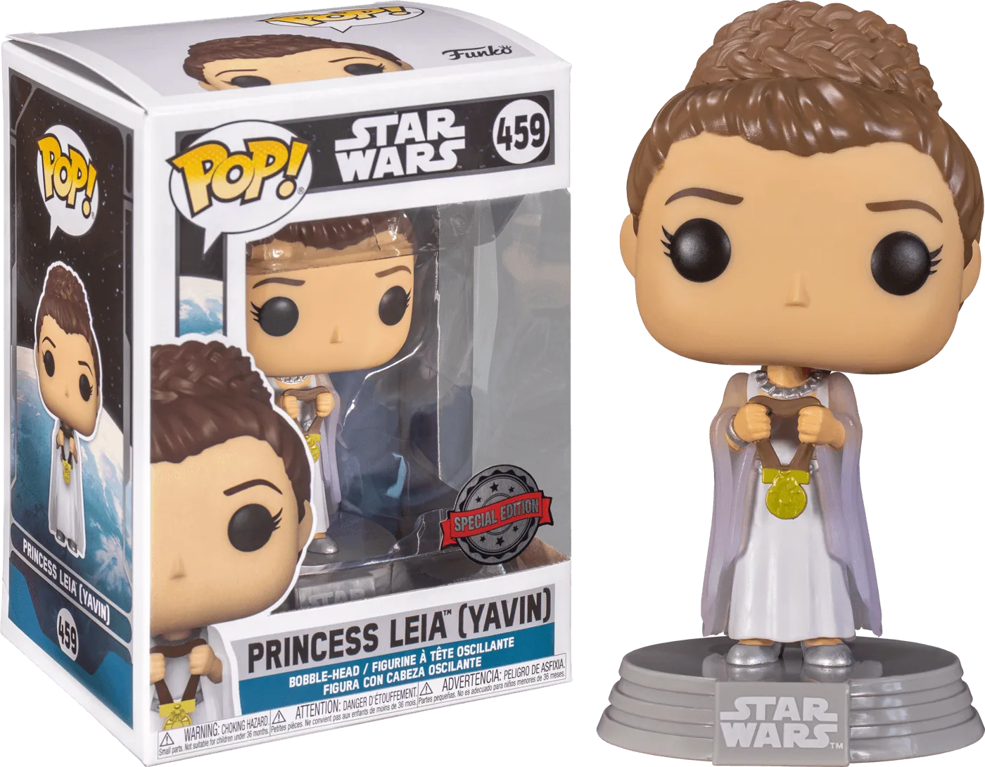 FUN55499 Star Wars: Across the Galaxy - Leia Ceremony US Exclusive Pop! Vinyl [RS] - Funko - Titan Pop Culture