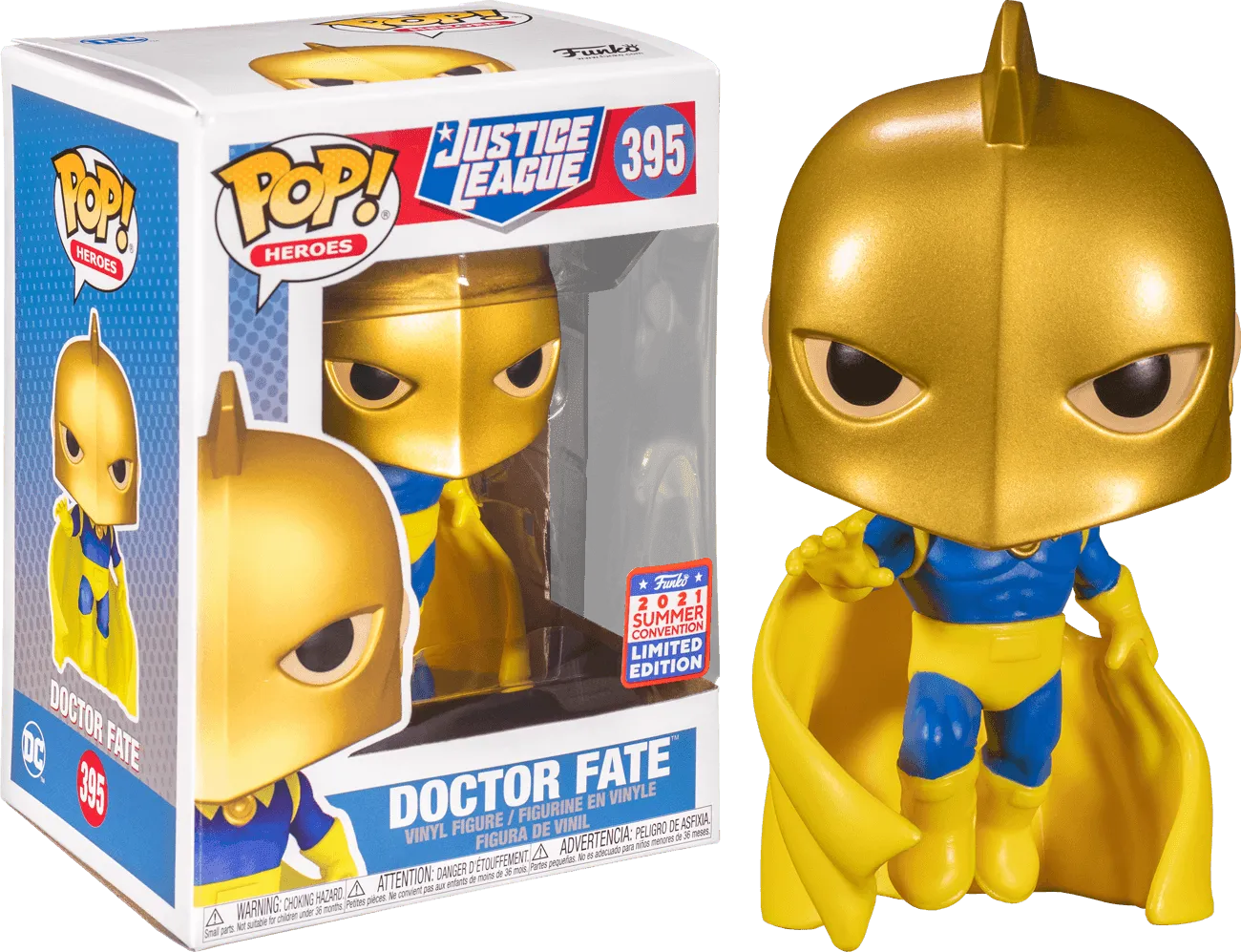 FUN55515 DC Comics - Doctor Fate SDCC 2021 US Exclusive Pop! Vinyl [RS] - Funko - Titan Pop Culture