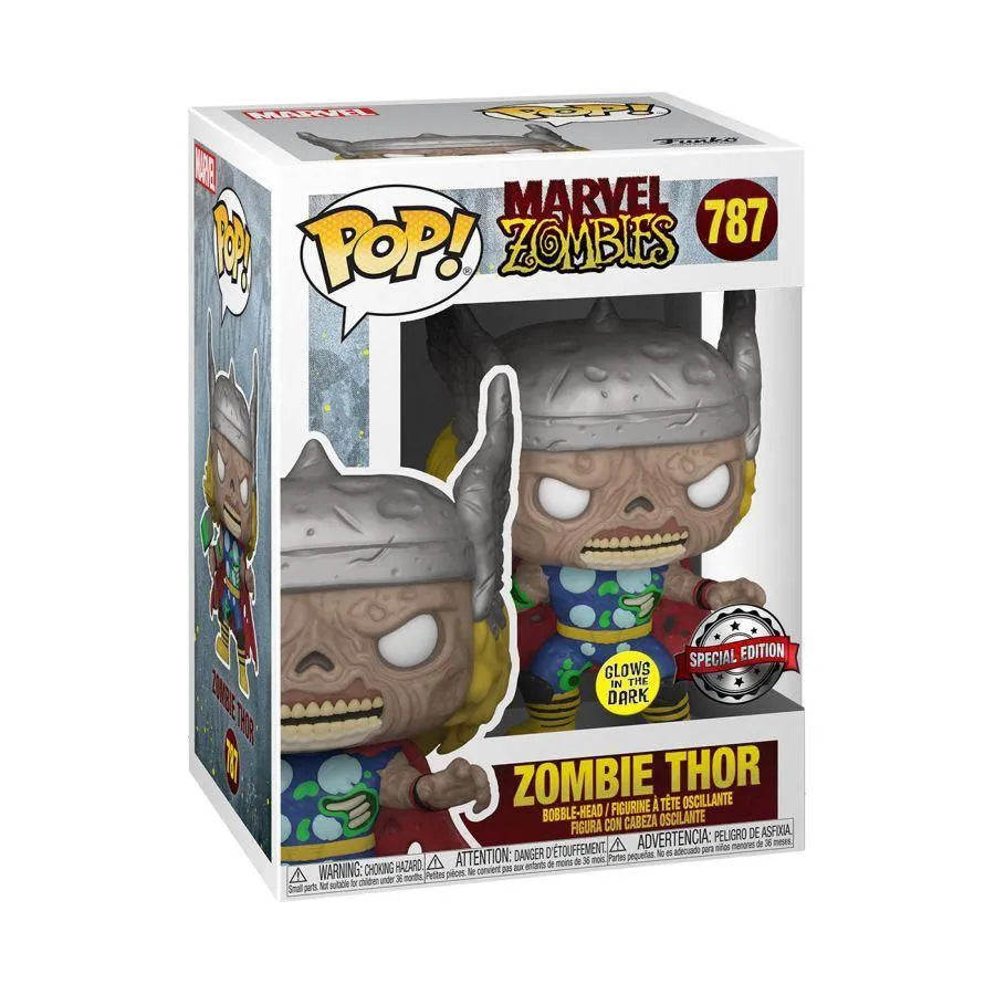 FUN55646 Marvel Zombies - Thor Glow US Exclusive Pop! Vinyl [RS] - Funko - Titan Pop Culture