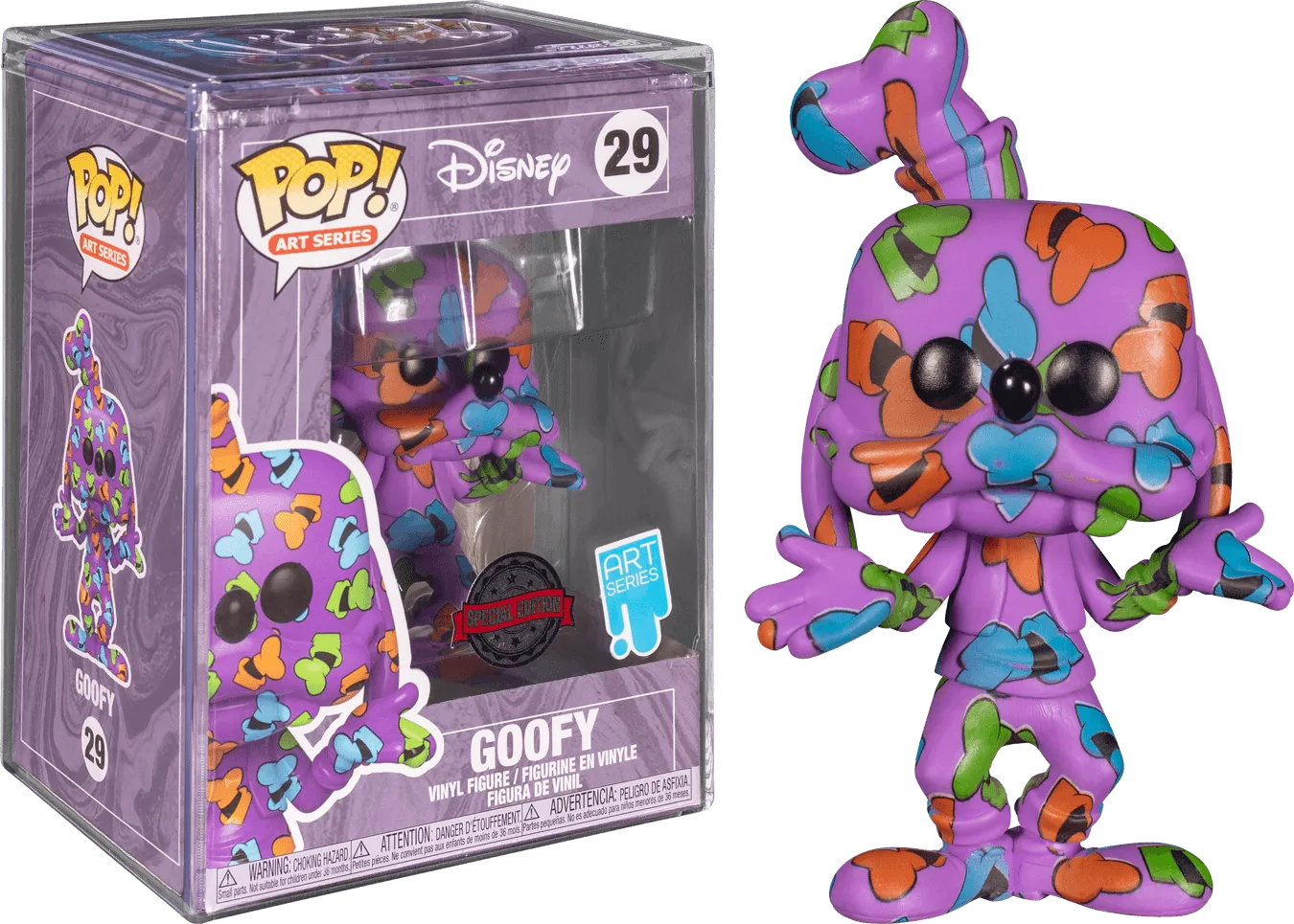 FUN55676 Disney - Goofy (Artist Series) US Exclusive Pop! with Protector [RS] - Funko - Titan Pop Culture